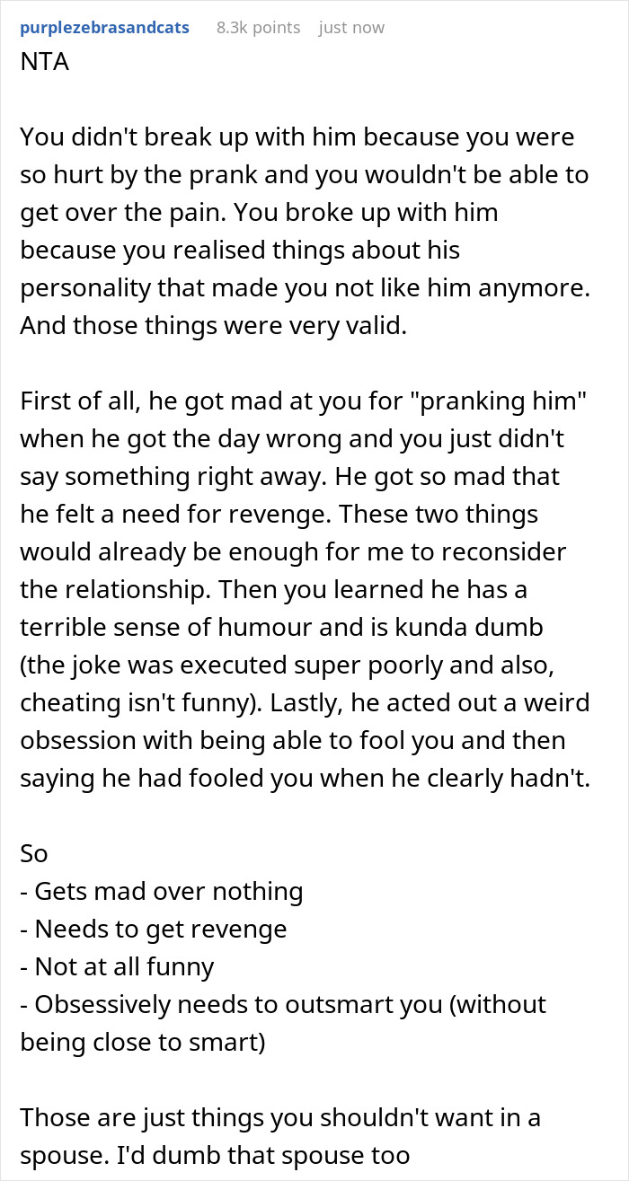 Immature Guy Takes Fake Pregnancy Prank Too Far, GF Dumps Him After He Sends Her Ultrasound Pics Immature Guy Takes Fake Pregnancy Prank Too Far, GF Dumps Him After He Sends Her Ultrasound Pics