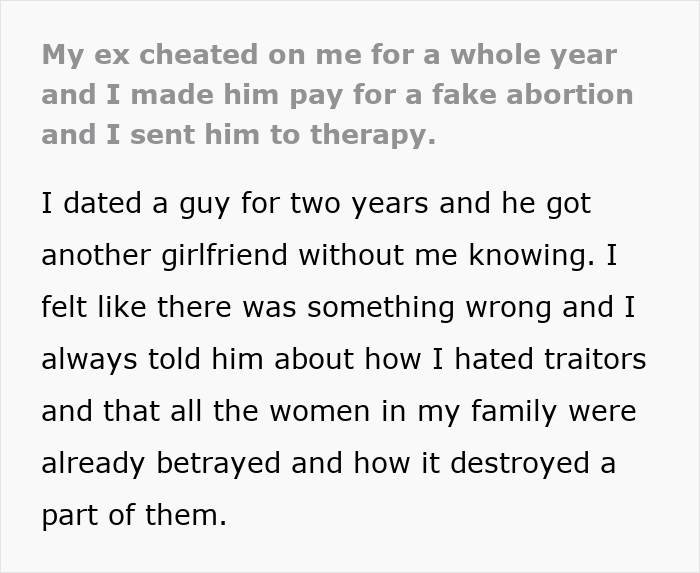 GF Finds Out BF Secretly Dated Another Woman For Months, Tricks Him Into Paying For Fake Abortion GF Finds Out BF Secretly Dated Another Woman For Months, Tricks Him Into Paying For Fake Abortion