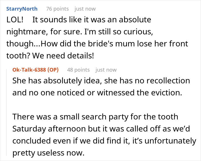 Bride Wanted A Perfect Bachelorette, Got Family Drama, Screaming Matches And A Missing Tooth Bride Wanted A Perfect Bachelorette, Got Family Drama, Screaming Matches And A Missing Tooth
