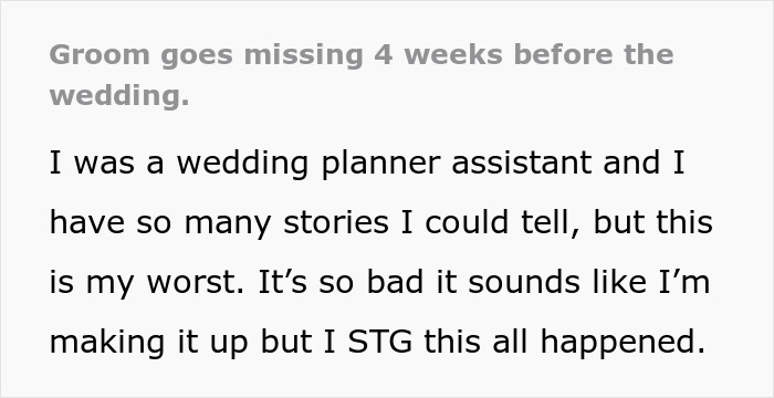 Wedding Planner Watches Groom Vanish Before Big Day, Then He Arrives Drunk And Gets Married Anyway