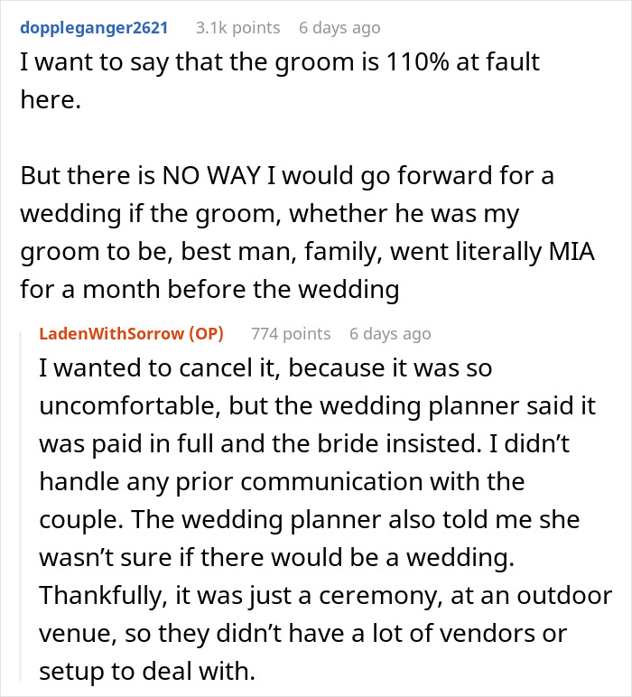 Wedding Planner Watches Groom Vanish Before Big Day, Then He Arrives Drunk And Gets Married Anyway