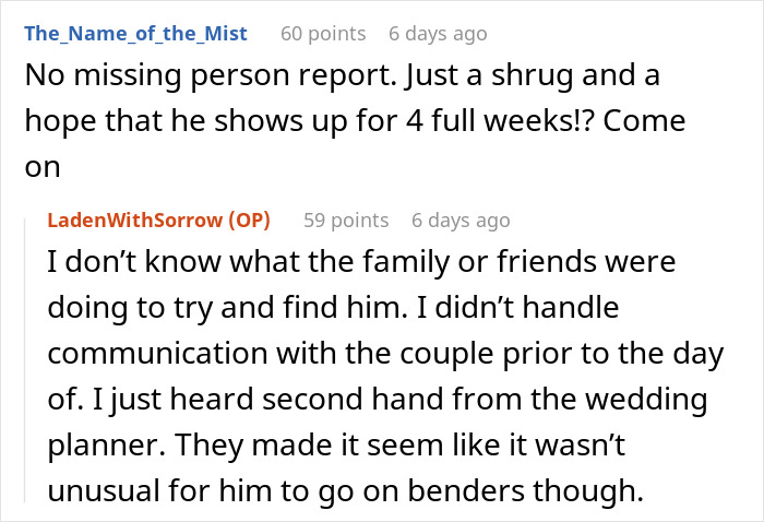 Wedding Planner Watches Groom Vanish Before Big Day, Then He Arrives Drunk And Gets Married Anyway