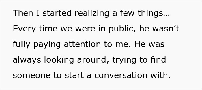 Woman Sick Of “Talkative” Fianc&eacute; Who Craves Strangers’ Attention, Calls It Quits And Moves Out