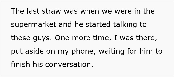 Woman Sick Of “Talkative” Fianc&eacute; Who Craves Strangers’ Attention, Calls It Quits And Moves Out