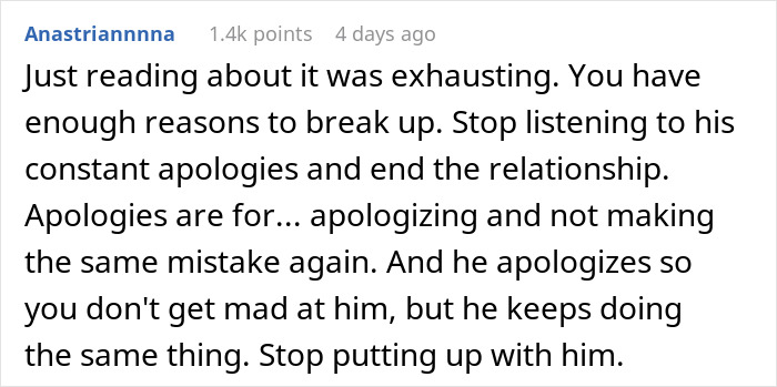 Woman Sick Of “Talkative” Fianc&eacute; Who Craves Strangers’ Attention, Calls It Quits And Moves Out