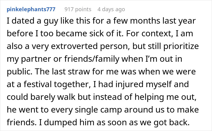 Woman Sick Of “Talkative” Fianc&eacute; Who Craves Strangers’ Attention, Calls It Quits And Moves Out