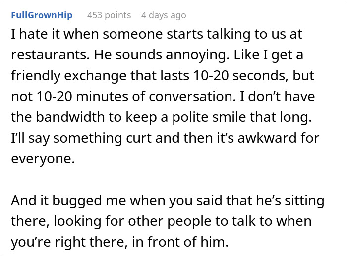 Woman Sick Of “Talkative” Fianc&eacute; Who Craves Strangers’ Attention, Calls It Quits And Moves Out