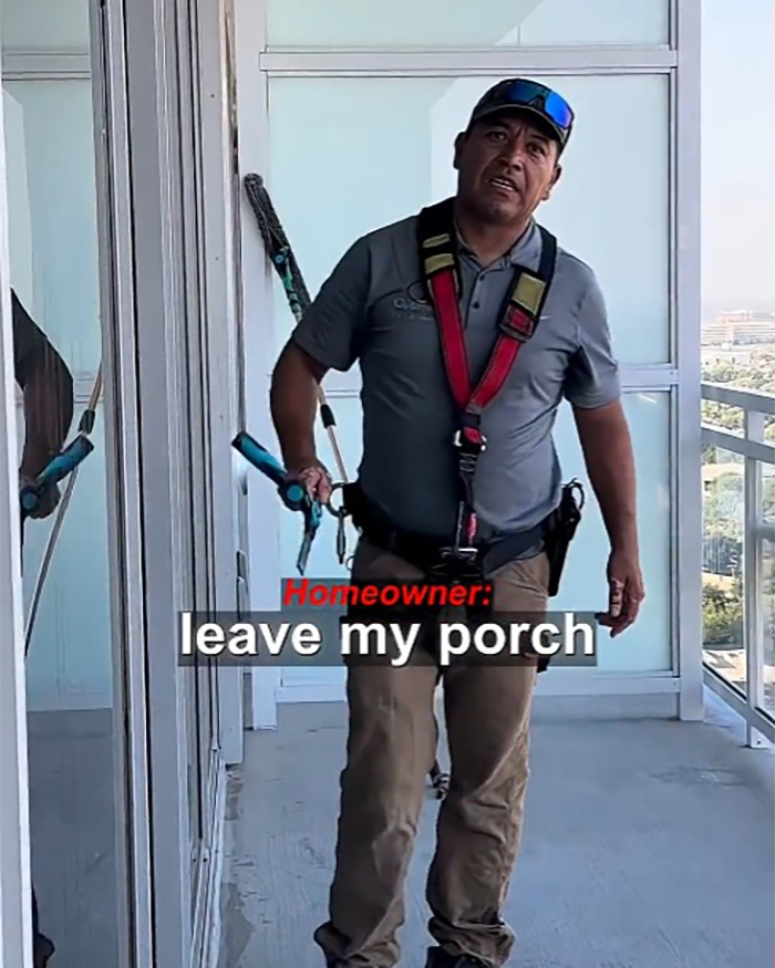 White Karen Becomes Internet’s Latest Villain After Going Ballistic On Hispanic Window Washer Just For Doing His Job