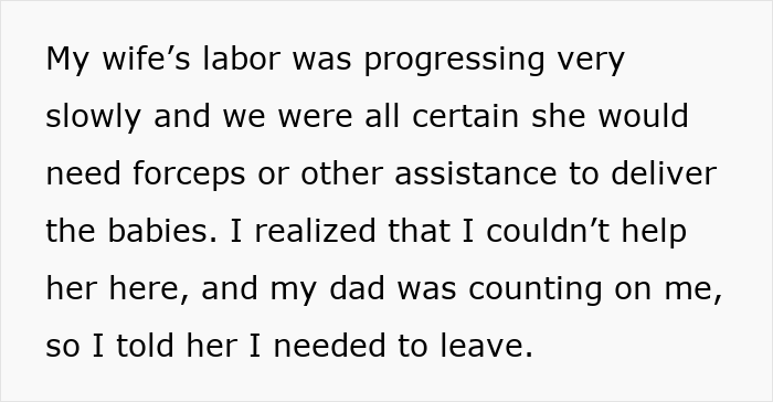 Husband Complains About Wife Squeezing His Hand Too Hard During Labor, Leaves To Get Some Rest Husband Complains About Wife Squeezing His Hand Too Hard During Labor, Leaves To Get Some Rest