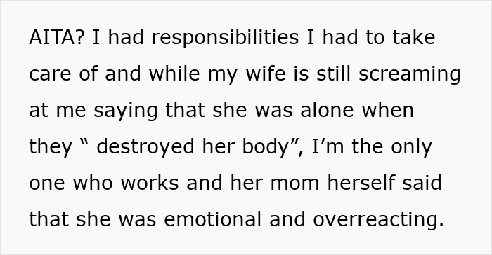 Husband Complains About Wife Squeezing His Hand Too Hard During Labor, Leaves To Get Some Rest Husband Complains About Wife Squeezing His Hand Too Hard During Labor, Leaves To Get Some Rest
