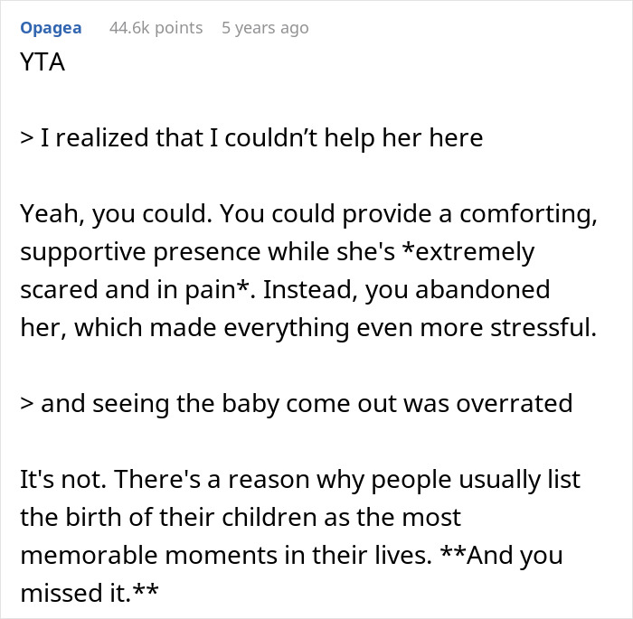 Husband Complains About Wife Squeezing His Hand Too Hard During Labor, Leaves To Get Some Rest Husband Complains About Wife Squeezing His Hand Too Hard During Labor, Leaves To Get Some Rest