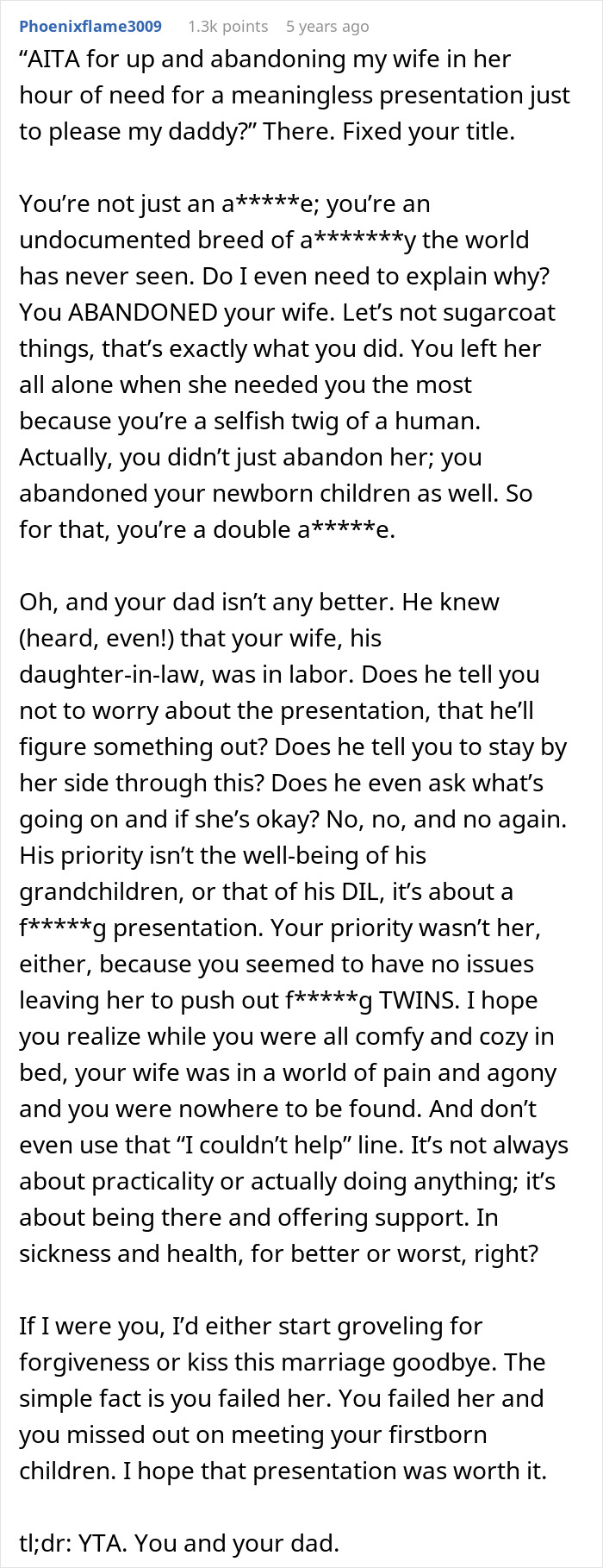 Husband Complains About Wife Squeezing His Hand Too Hard During Labor, Leaves To Get Some Rest Husband Complains About Wife Squeezing His Hand Too Hard During Labor, Leaves To Get Some Rest