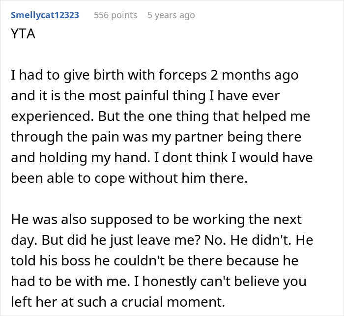 Husband Complains About Wife Squeezing His Hand Too Hard During Labor, Leaves To Get Some Rest Husband Complains About Wife Squeezing His Hand Too Hard During Labor, Leaves To Get Some Rest