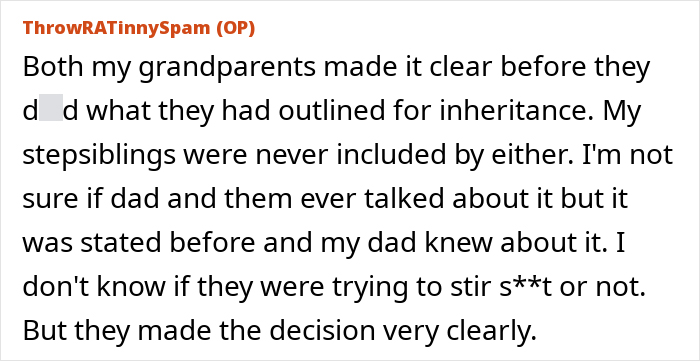 Greedy Dad Decides To Ruin His Relationship With Bio Kids Over Inheritance To Make Stepkids Happy Greedy Dad Decides To Ruin His Relationship With Bio Kids Over Inheritance To Make Stepkids Happy