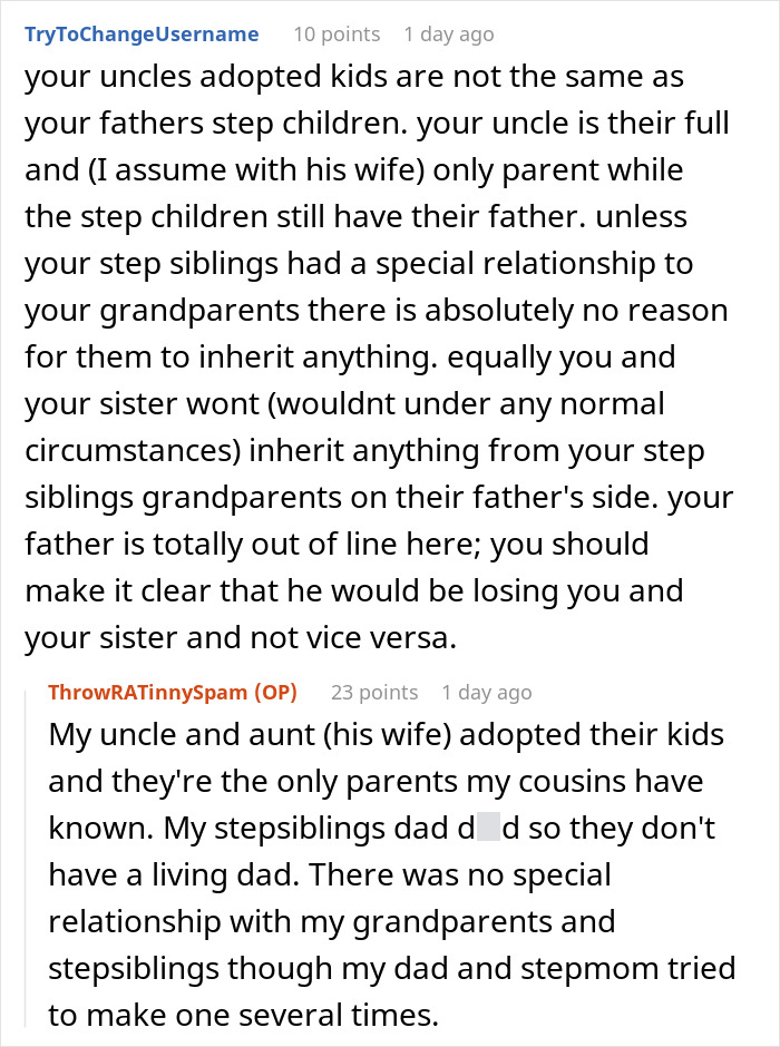 Greedy Dad Decides To Ruin His Relationship With Bio Kids Over Inheritance To Make Stepkids Happy Greedy Dad Decides To Ruin His Relationship With Bio Kids Over Inheritance To Make Stepkids Happy