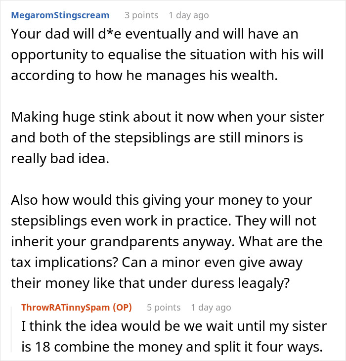 Greedy Dad Decides To Ruin His Relationship With Bio Kids Over Inheritance To Make Stepkids Happy Greedy Dad Decides To Ruin His Relationship With Bio Kids Over Inheritance To Make Stepkids Happy
