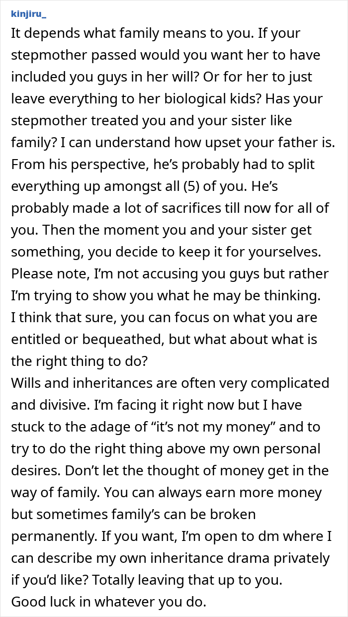 Greedy Dad Decides To Ruin His Relationship With Bio Kids Over Inheritance To Make Stepkids Happy Greedy Dad Decides To Ruin His Relationship With Bio Kids Over Inheritance To Make Stepkids Happy