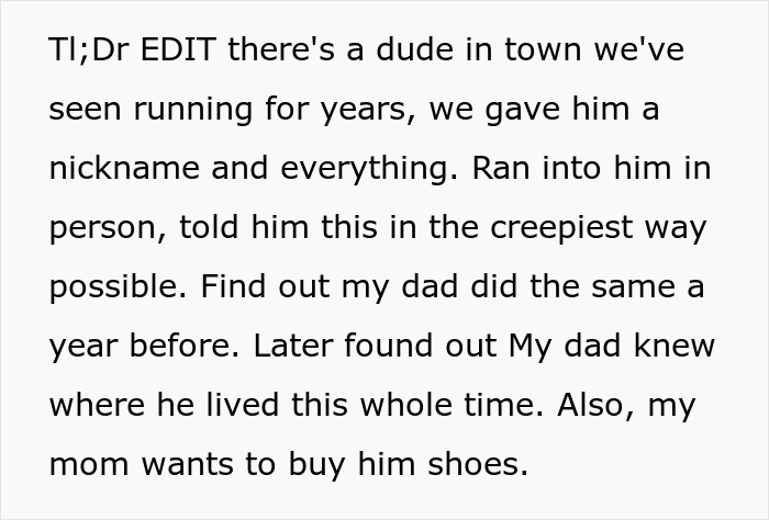Fam Turn Jogger Into Their Own Celeb, Freak Him Out By Saying They’ve Been Watching Him For Years