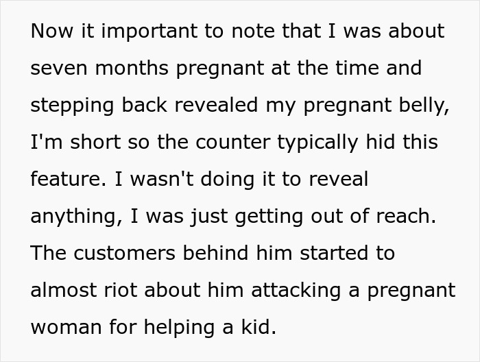 Man Yells At Pregnant Cashier Over A Kind Gesture To A Kid, Customers Respond With A Wholesome “Snack Fund” Man Yells At Pregnant Cashier Over A Kind Gesture To A Kid, Customers Respond With A Wholesome “Snack Fund”