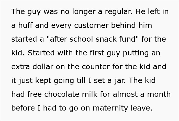 Man Yells At Pregnant Cashier Over A Kind Gesture To A Kid, Customers Respond With A Wholesome “Snack Fund” Man Yells At Pregnant Cashier Over A Kind Gesture To A Kid, Customers Respond With A Wholesome “Snack Fund”
