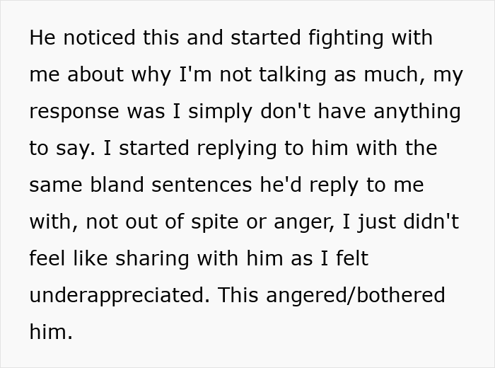 Woman Starts Treating Boyfriend The Way He Treats Her: “If He Can Do It, Why Can’t I?” Woman Starts Treating Boyfriend The Way He Treats Her: “If He Can Do It, Why Can’t I?”