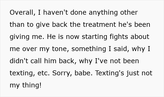 Woman Starts Treating Boyfriend The Way He Treats Her: “If He Can Do It, Why Can’t I?” Woman Starts Treating Boyfriend The Way He Treats Her: “If He Can Do It, Why Can’t I?”