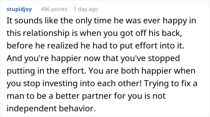 Woman Starts Treating Boyfriend The Way He Treats Her: “If He Can Do It, Why Can’t I?” Woman Starts Treating Boyfriend The Way He Treats Her: “If He Can Do It, Why Can’t I?”