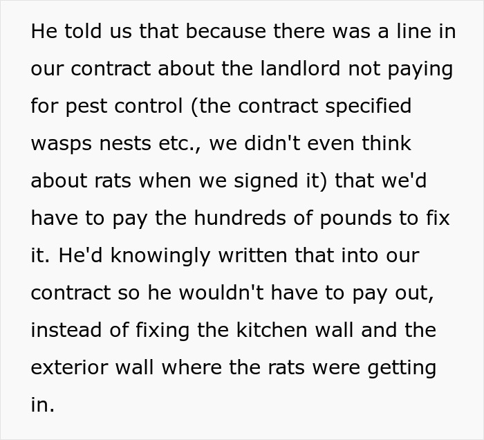 Evil Landlord Ignores Rat-Infested House, Tenant Makes Sure To Ruin Every House Viewing After That Evil Landlord Ignores Rat-Infested House, Tenant Makes Sure To Ruin Every House Viewing After That