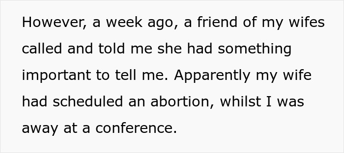 Couple Try For A Baby And Are Overjoyed When It Happens, Man Crushed As Wife Later Secretly Ends It Couple Try For A Baby And Are Overjoyed When It Happens, Man Crushed As Wife Later Secretly Ends It