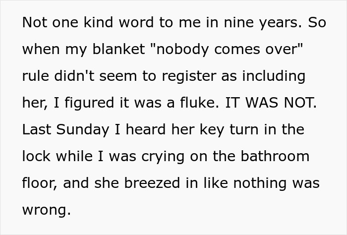 Wife Sets “Nobody Comes Over” Rule After Miscarriage, Hubby Thinks It Doesn’t Apply To His Mommy Wife Sets “Nobody Comes Over” Rule After Miscarriage, Hubby Thinks It Doesn’t Apply To His Mommy