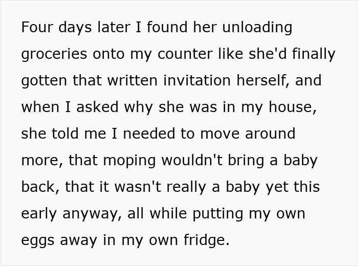 Wife Sets “Nobody Comes Over” Rule After Miscarriage, Hubby Thinks It Doesn’t Apply To His Mommy Wife Sets “Nobody Comes Over” Rule After Miscarriage, Hubby Thinks It Doesn’t Apply To His Mommy