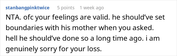 Wife Sets “Nobody Comes Over” Rule After Miscarriage, Hubby Thinks It Doesn’t Apply To His Mommy Wife Sets “Nobody Comes Over” Rule After Miscarriage, Hubby Thinks It Doesn’t Apply To His Mommy