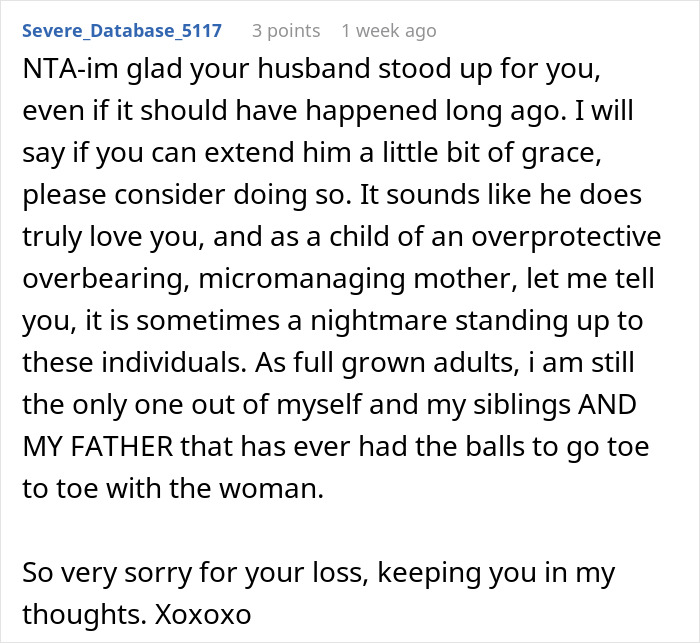 Wife Sets “Nobody Comes Over” Rule After Miscarriage, Hubby Thinks It Doesn’t Apply To His Mommy Wife Sets “Nobody Comes Over” Rule After Miscarriage, Hubby Thinks It Doesn’t Apply To His Mommy