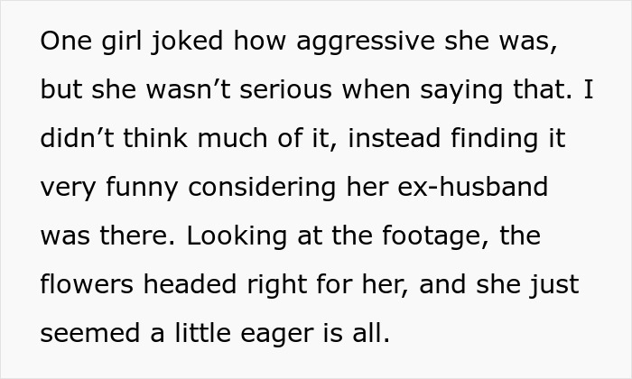Woman Is So Desperate For A Husband That She Does Everything To “Win” The Wedding Bouquet Toss