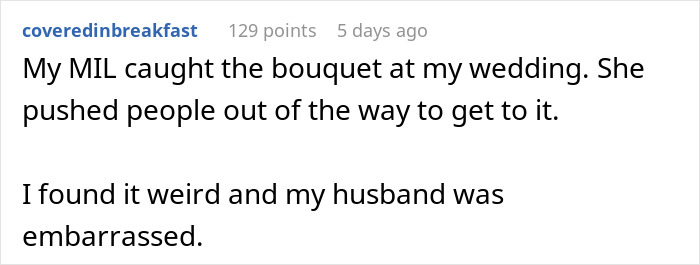 Woman Is So Desperate For A Husband That She Does Everything To “Win” The Wedding Bouquet Toss