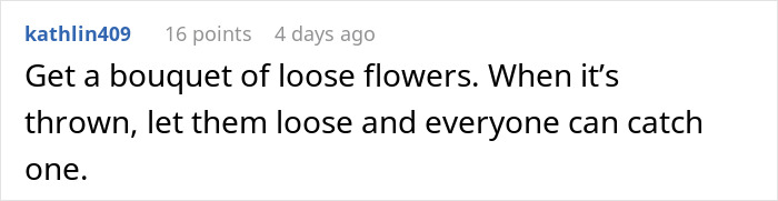 Woman Is So Desperate For A Husband That She Does Everything To “Win” The Wedding Bouquet Toss