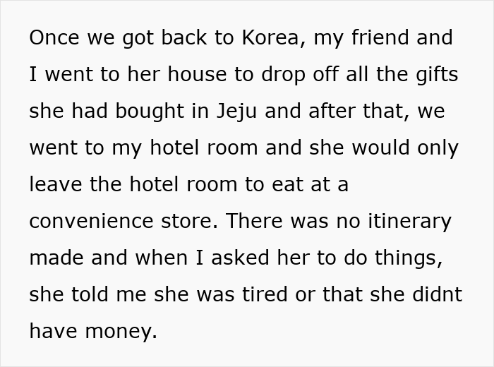 Woman Vexed After Bestie Lures Her To Korea With A Perfect Itinerary, Realizes It Was All Fibs Woman Vexed After Bestie Lures Her To Korea With A Perfect Itinerary, Realizes It Was All Fibs