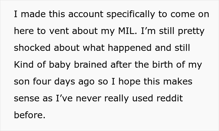New Mom Feels Betrayed As MIL Forces Her Way Into Delivery Room, Husband Doesn’t Stop Her
