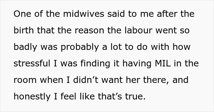 New Mom Feels Betrayed As MIL Forces Her Way Into Delivery Room, Husband Doesn’t Stop Her