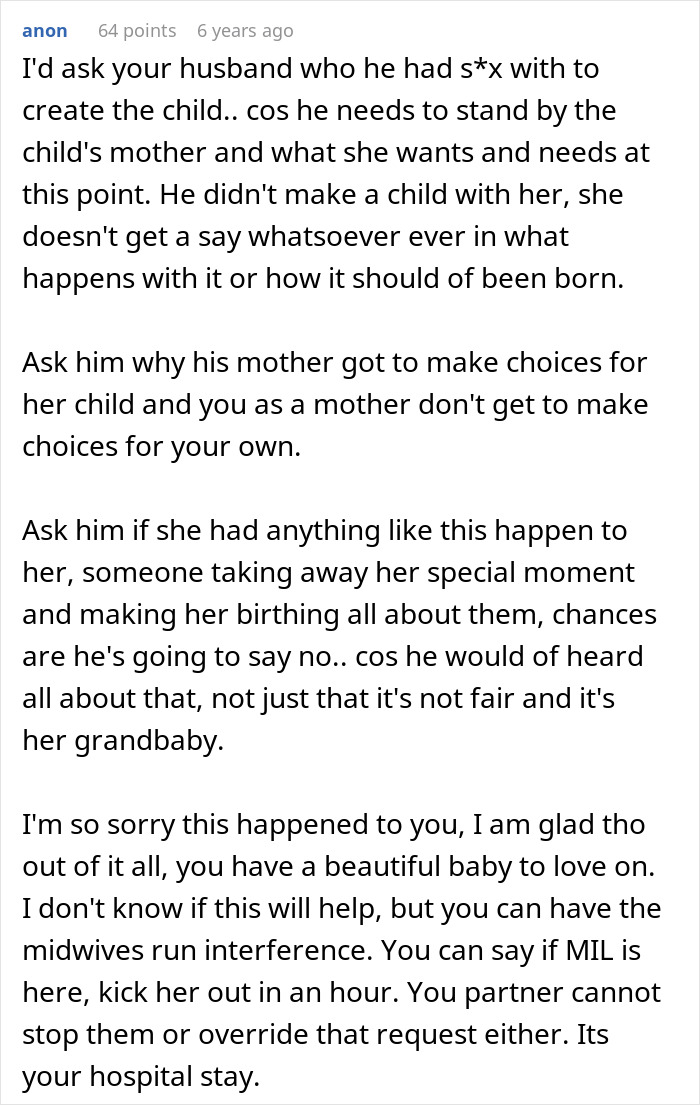 New Mom Feels Betrayed As MIL Forces Her Way Into Delivery Room, Husband Doesn’t Stop Her