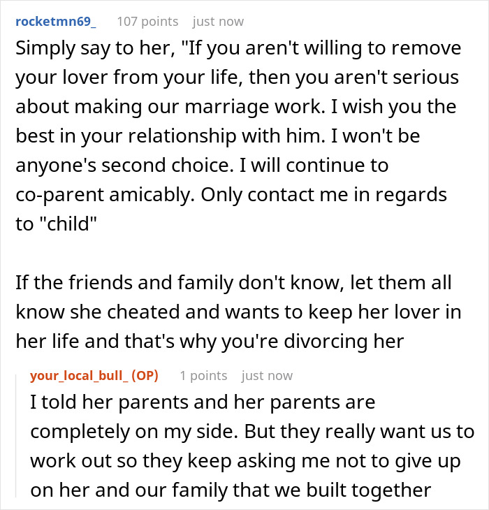Cheating Wife Says The Affair Is Over, But Refuses To Cut Contact With The Other Man Anyway Cheating Wife Says The Affair Is Over, But Refuses To Cut Contact With The Other Man Anyway