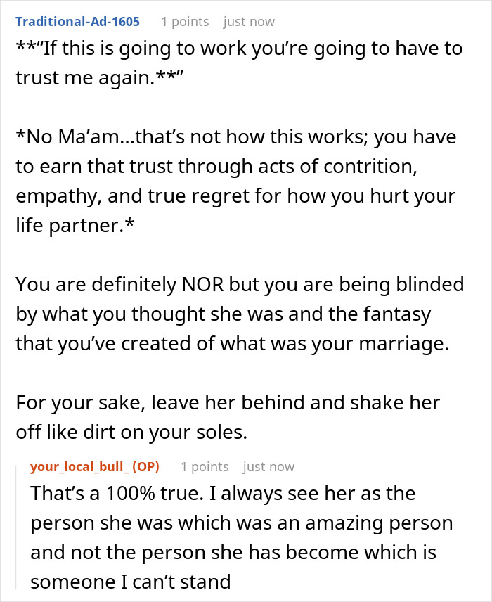 Cheating Wife Says The Affair Is Over, But Refuses To Cut Contact With The Other Man Anyway Cheating Wife Says The Affair Is Over, But Refuses To Cut Contact With The Other Man Anyway