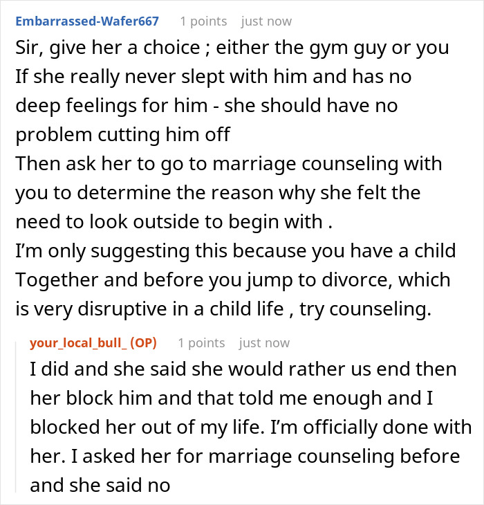 Cheating Wife Says The Affair Is Over, But Refuses To Cut Contact With The Other Man Anyway Cheating Wife Says The Affair Is Over, But Refuses To Cut Contact With The Other Man Anyway