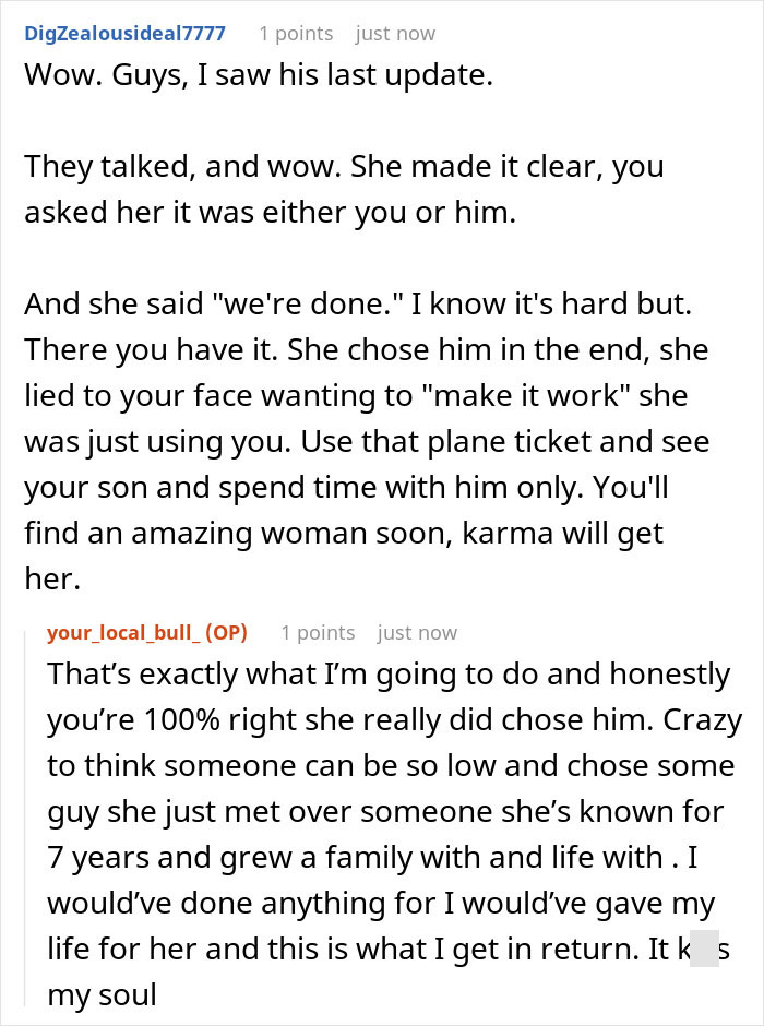 Cheating Wife Says The Affair Is Over, But Refuses To Cut Contact With The Other Man Anyway Cheating Wife Says The Affair Is Over, But Refuses To Cut Contact With The Other Man Anyway