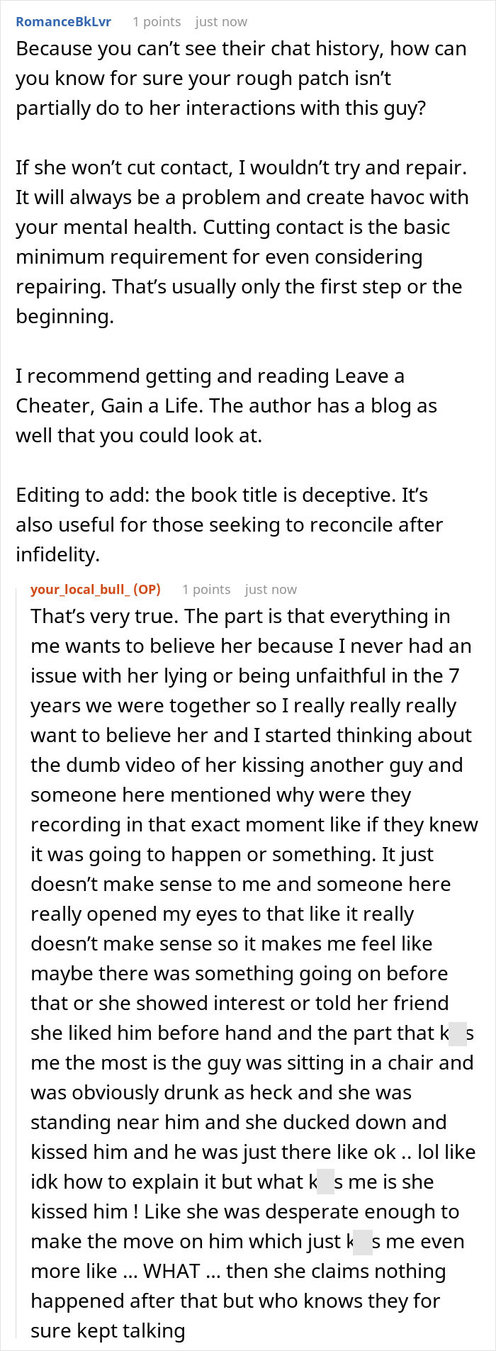 Cheating Wife Says The Affair Is Over, But Refuses To Cut Contact With The Other Man Anyway Cheating Wife Says The Affair Is Over, But Refuses To Cut Contact With The Other Man Anyway