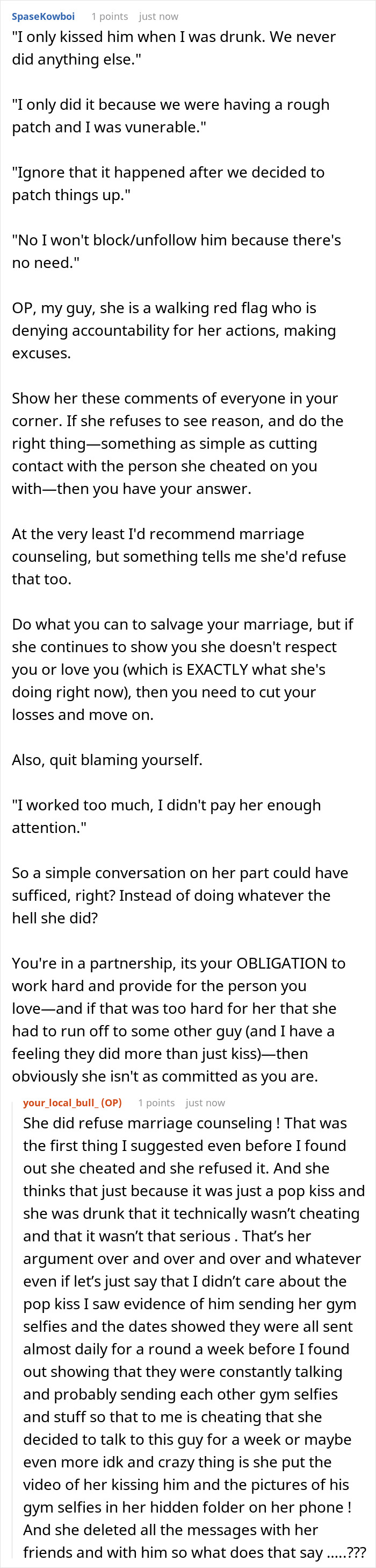 Cheating Wife Says The Affair Is Over, But Refuses To Cut Contact With The Other Man Anyway Cheating Wife Says The Affair Is Over, But Refuses To Cut Contact With The Other Man Anyway