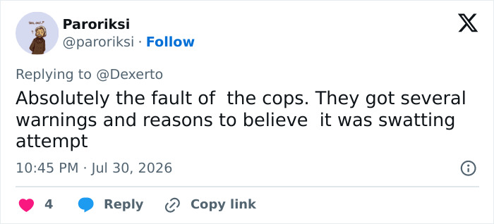 Man Ends Up Paralyzed In Doxxing, Swatting Prank Gone Terribly Wrong Despite Warning Police Beforehand