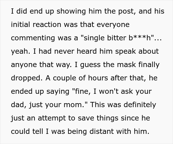 BF Refuses To Propose Without Her Estranged Father’s Blessing And His GF Wonders Who She Is Dating