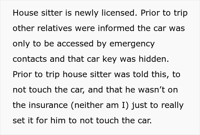 Couple Trust Their Home To A House Sitter While Abroad, End Up With A Crashed Car And A Lost Cat