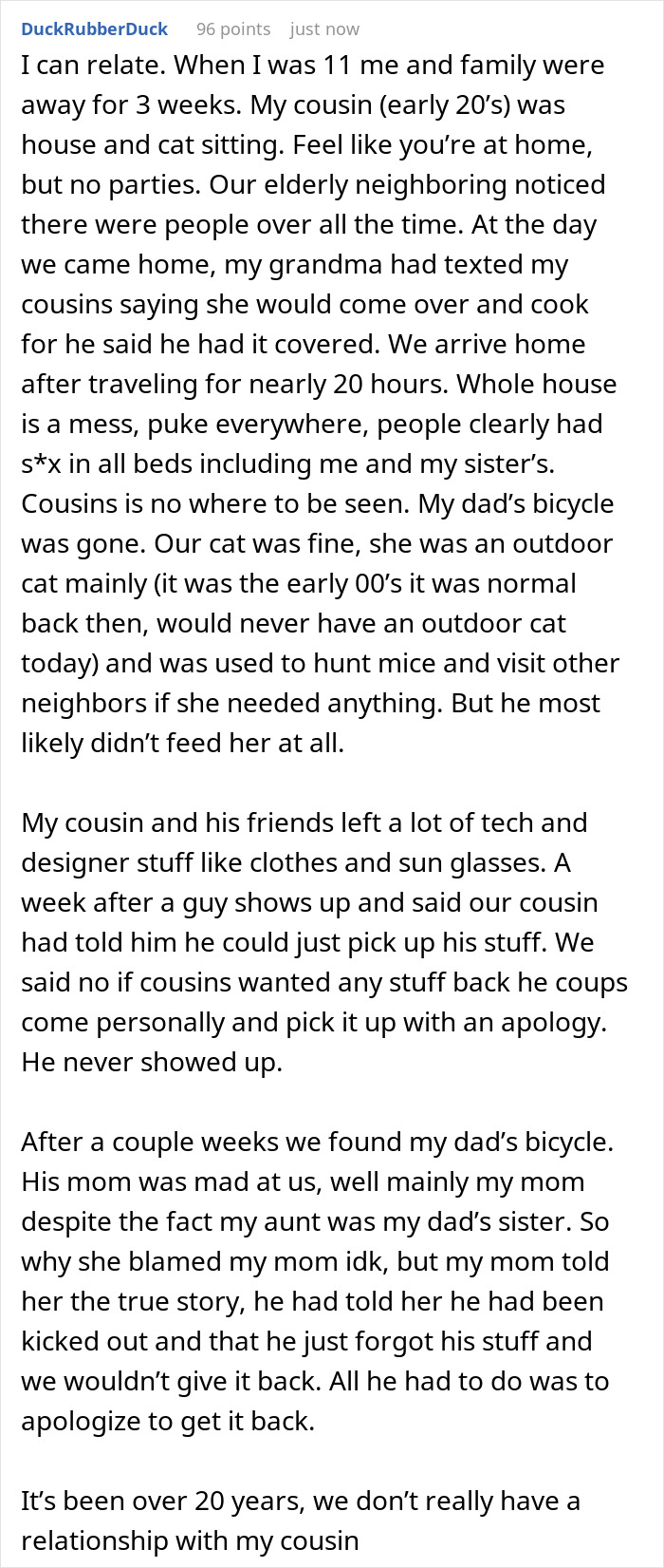 Couple Trust Their Home To A House Sitter While Abroad, End Up With A Crashed Car And A Lost Cat